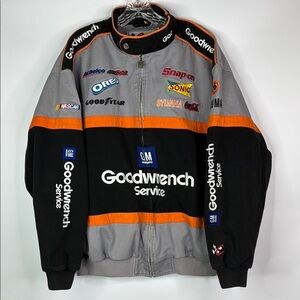 Vintage Chase Authentics Kevin Harvick Goodwrench NASCAR Jacket Large